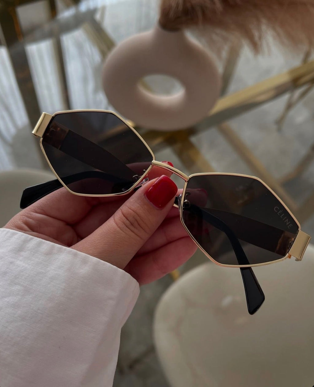 Gafas Hexagonales