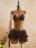 Set cafe polka dots