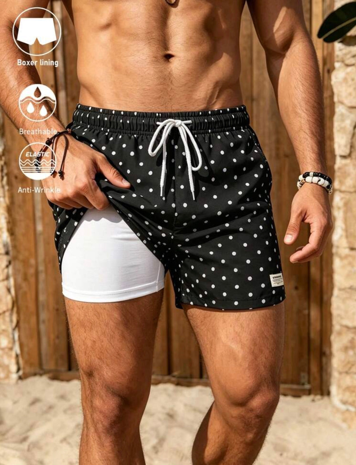 Bermuda Polka Dots
