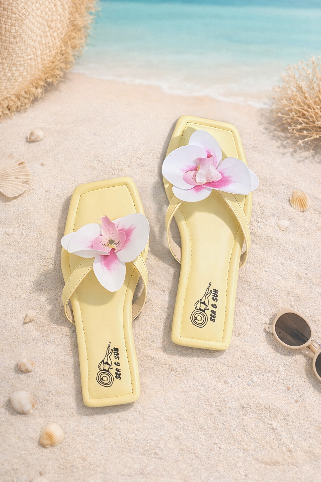 Sandalias Flor