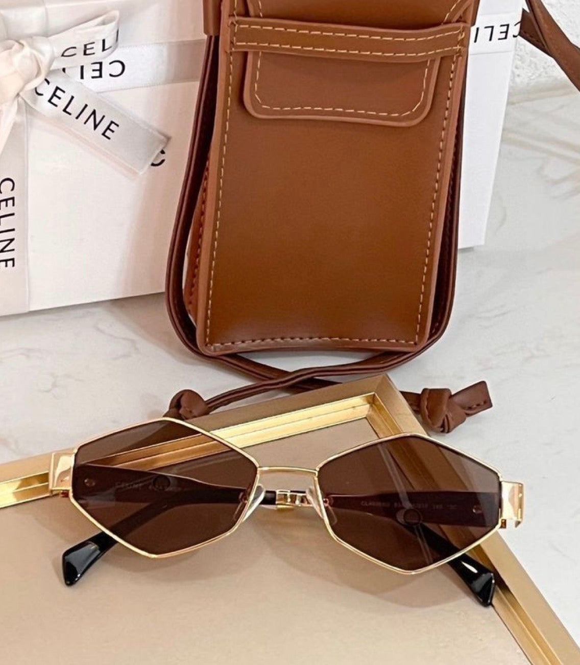 Gafas Hexagonales