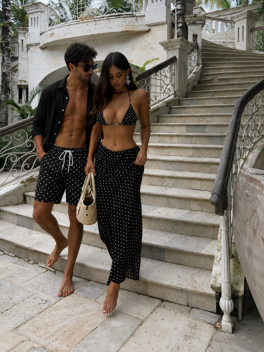 Bermuda Polka Dots